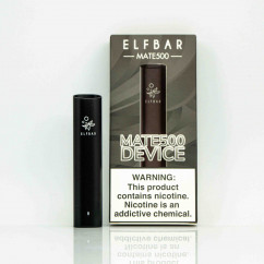 Elf Bar Mate500 Pod Black (Чорний) 500mAh Багаторазова POD-система