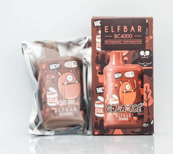 Elf Bar BC4000 LE Cola Ice (Кока-кола с холодком) Одноразовый POD