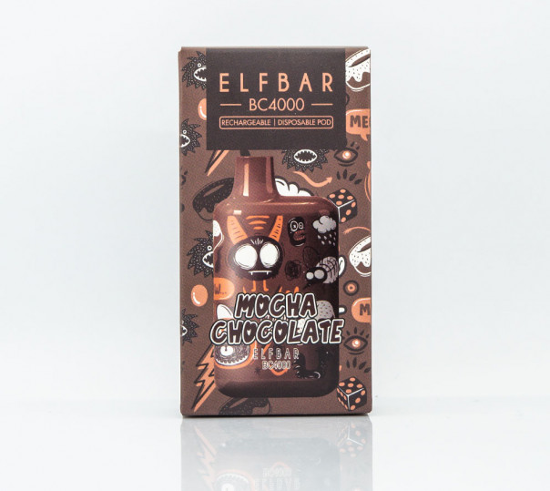 Elf Bar BC4000 LE Mocha Chocolate (Моккачіно) Одноразовий POD