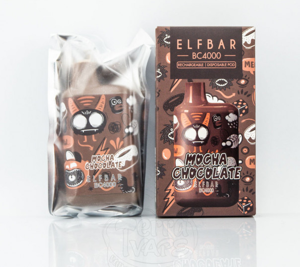 Elf Bar BC4000 LE Mocha Chocolate (Моккачино) Одноразовый POD