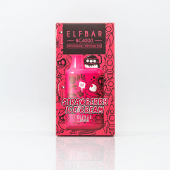 Elf Bar BC4000 LE Strawberry Ice Cream (Клубничное мороженое)