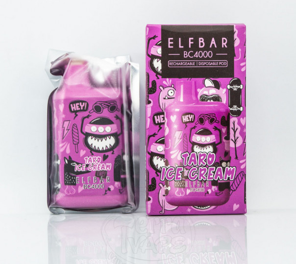 Elf Bar BC4000 LE Taro Ice Cream (Лавандово-фісташкове морозиво) Одноразовий POD