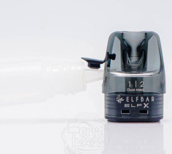 Elf Bar ELFX Mini Pod Kit 1000mAh Silver Многоразовая POD система Elf Bar ELFX Mini Pod Kit 1000mAh Silver Многоразовая POD система