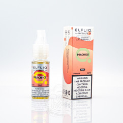 Elf Bar ElfLiq Salt Peach Ice 10ml 50mg