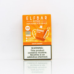 Elf Bar Pi7000 Grape Energy (виноградний енергетик) Електронна сигарета