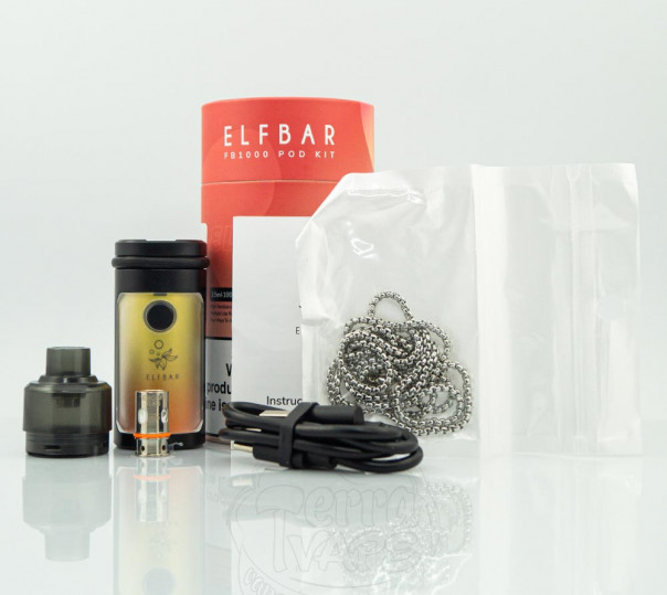 Elf Bar FB1000 Pod Kit Sunset Yellow (Жовтий) 1000mAh Багаторазова POD система