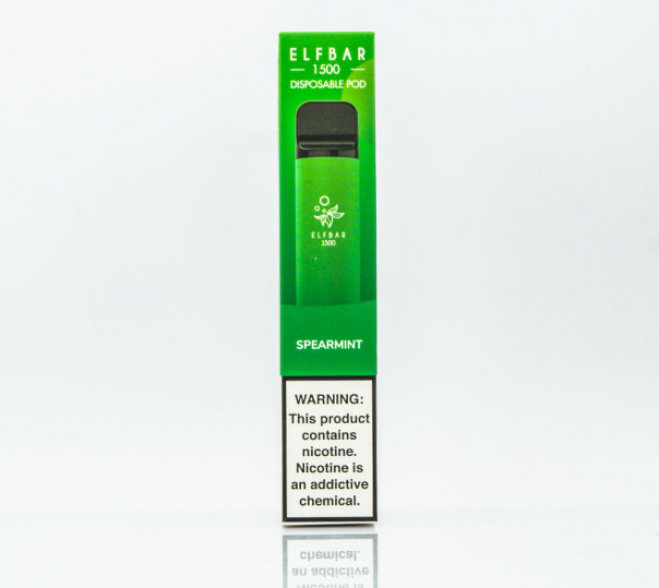 Elf Bar 1500 Spearmint (Мята) Одноразовый POD