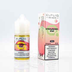 Elf Bar ElfLiq Salt Strawberry Kiwi 30ml 50mg Рідина