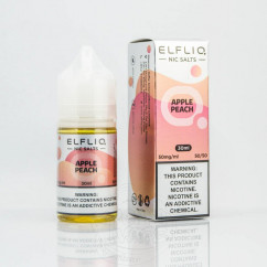 Elf Bar ElfLiq Salt Apple Peach 30ml 50mg Рідина