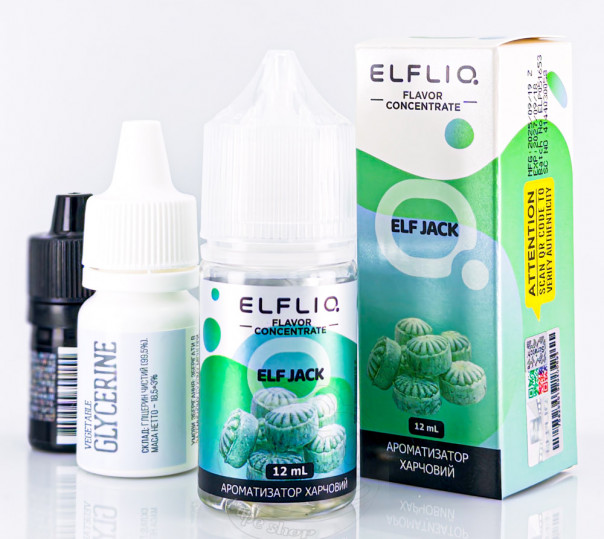 Рідина Elf Bar ElfLiq Salt Elf Jack 30ml 50mg від ELF BAR (оригінал, набір компонентів) зі смаком ягідного міксу Рідина Elf Bar ElfLiq Salt Elf Jack 30ml 50mg від ELF BAR (оригінал, набір компонентів) зі смаком ягідного міксу