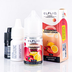 Elf Bar ElfLiq Salt Strawberry Cherry Lemon 30ml 50mg