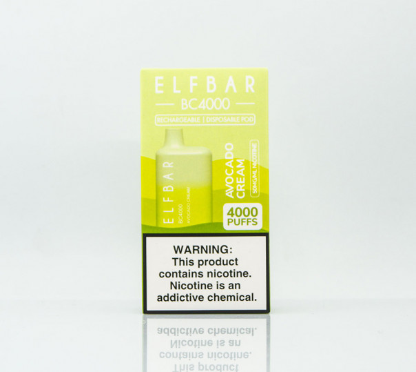 Elf Bar BC4000 Avocado Cream (Авокадо с кремом) Одноразовый POD