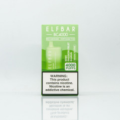 Elf Bar BC4000 Kiwi Passion Fruit Guava (Киви, маракуйя, гуава) Электронная сигарета