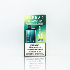 Elf Bar BC5000 Ultra Kiwi Dragon Fruit Berry (Ківі, пітайя, ягоди) Одноразова електронна сигарета