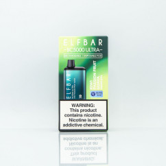 Elf Bar BC5000 Ultra Kiwi Passion Fruit Guava (Киви, маракуйя, гуава) Электронная сигарета