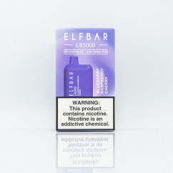 Elf Bar LB5000 Blueberry Raspberry Cherry (Черника, малина, вишня)