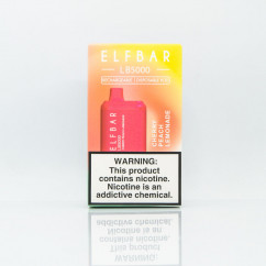 Elf Bar LB5000 Cherry Peach Lemonade (Вишнево-персиковый лимонад)