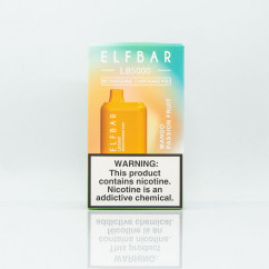 Elf Bar LB5000 Mango Passion Fruit (Манго и маракуйя) Одноразовая электронная сигарета