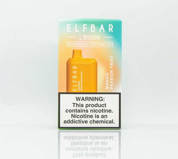 Elf Bar LB5000 Mango Passion Fruit (Манго и маракуйя) Одноразовый POD