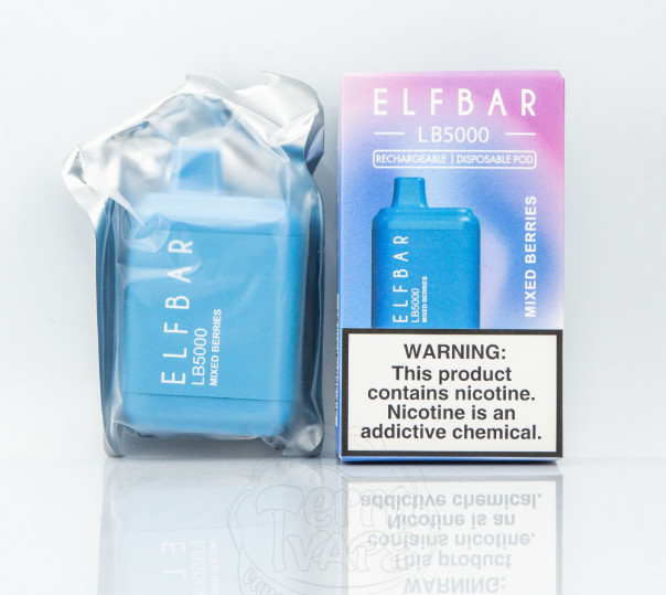 Elf Bar LB5000 Mixed Berries (Микс ягод) Одноразовый POD