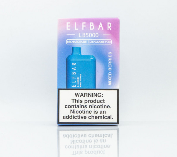 Elf Bar LB5000 Mixed Berries (Микс ягод) Одноразовый POD