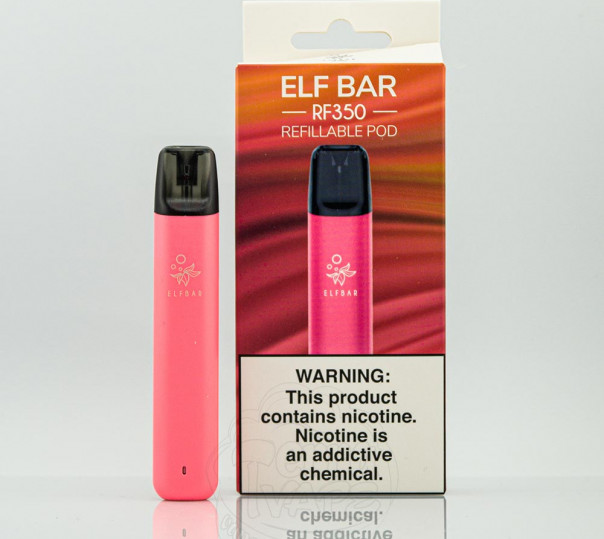 Elf Bar RF350 Pod Kit Red (Красный) 350mAh Многоразовая POD система