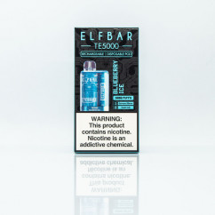 Elf Bar TE5000 Blueberry Ice (Чорниця з холодком) Електронна сигарета