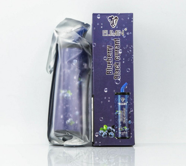 Elimin Blueberry Black Currant (Черника и черная смородина) 6000 затяжек Одноразовый POD