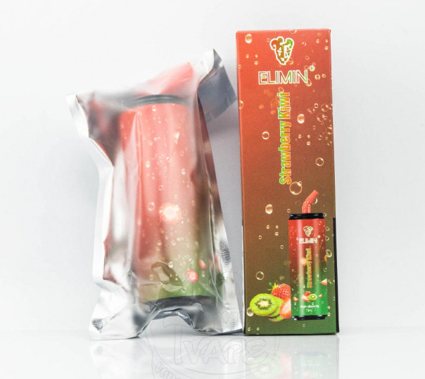 Elimin Strawberry Kiwi (Полуниця ківі) 6000 затяжок Одноразовий POD