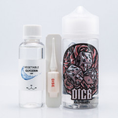 Набір Dice Organic Raspberry 100ml 3mg Рідина