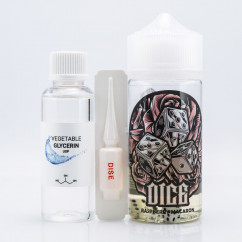 Набір Dice Organic Raspberry Macaron 100ml 3mg Рідина