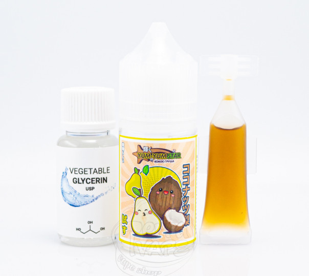 Жидкость Yum-Yum Star Salt Кокос груша 30ml 50mg (набор компонентов)