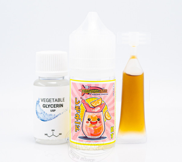 Жидкость Yum-Yum Star Salt Розовый лимонад 30ml 25mg (набор компонентов)