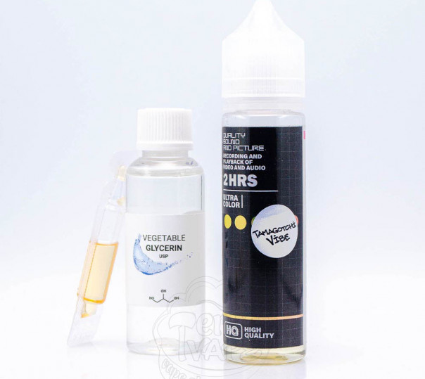 Рідина Retrowave Organic Tamagotchi Vibe 60ml 6mg зі смаком кактусу та лайму (набір компонентів)