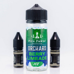 Five Pawns Orchard Blends Organic Shortfill Berry Limeade ICE 100ml 0mg Рідина