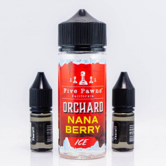 Five Pawns Orchard Blends Organic Shortfill Nana Berry ICE 100ml 0mg Жидкость
