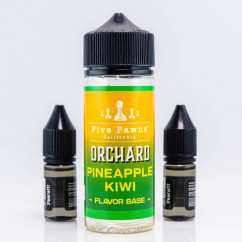 Five Pawns Orchard Blends Organic Shortfill Pineapple Kiwi 100ml 0mg Жидкость