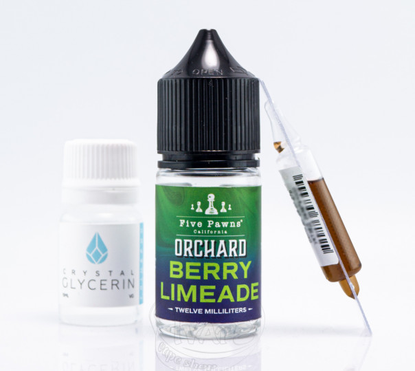 Жидкость Five Pawns Orchard Blends Salt Berry Limeade 30ml 50mg со вкусом ягодного лимонада (набор компонентов)