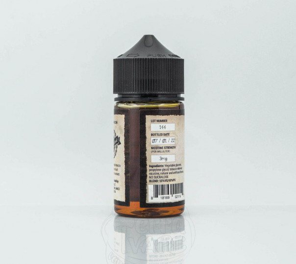 Жидкость Five Pawns Organic Black Flag Risen 60ml 12mg на органическом никотине со вкусом табачки с кофе