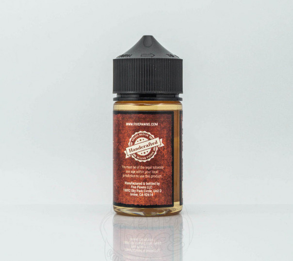 Рідина Five Pawns Organic Kingside Tobacco 60ml 12mg на органічному нікотині зі смаком тютюну