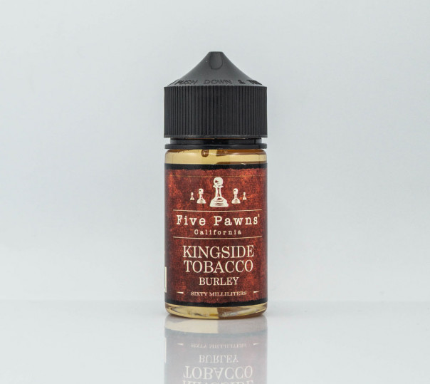 Жидкость Five Pawns Organic Kingside Tobacco 60ml 12mg на органическом никотине со вкусом табака