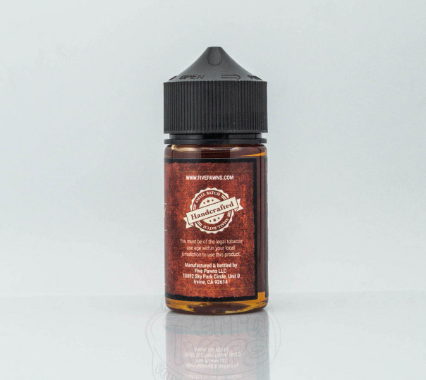 Рідина Five Pawns Organic Royal Tobacco 60ml 12mg на органічному нікотині зі смаком Гаванської сигари