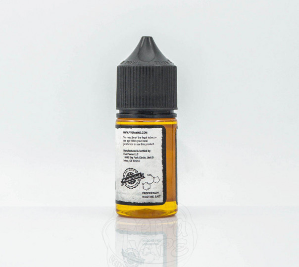 Рідина Five Pawns Salt Gambit 30ml 30mg на сольовому нікотині зі смаком яблучного пирога