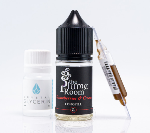 Жидкость Five Pawns The Legacy Collection Salt Plume Room Strawberries & Cream 30ml 50mg со вкусом клубники со сливками (набор компонентов)