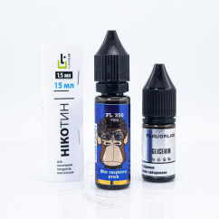 FL350 Mini Salt Blue Raspberry Blue Peach 15ml 50mg Жидкость