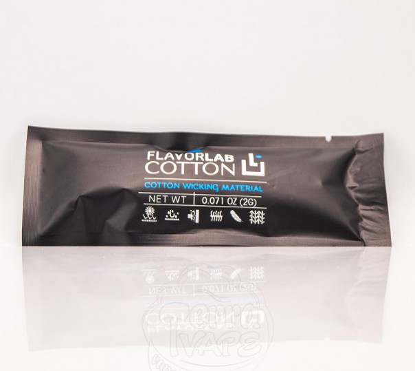 Вата для вейпа Flavorlab Cotton (2g/10g)