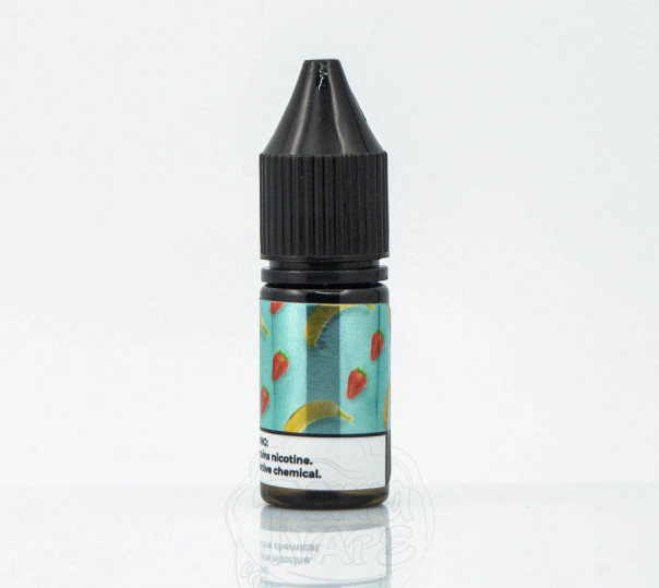 Рідина Flavorlab P1 Salt Banana Strawberry 10ml 50mg на сольовому нікотині зі смаком полуниці та банана