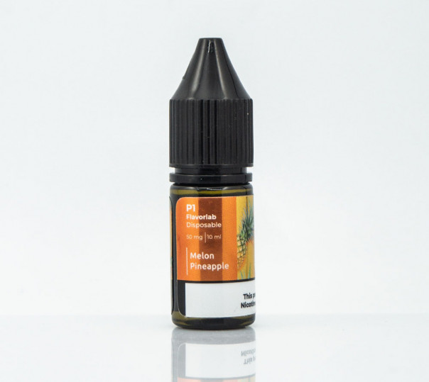 Жидкость Flavorlab P1 Salt Melon Pineapple 10ml 50mg на солевом никотине со вкусом дыни и ананаса