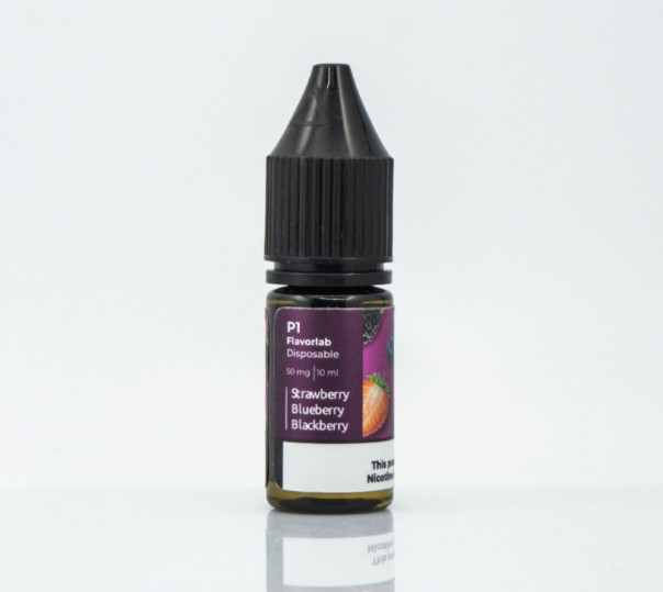 Рідина Flavorlab P1 Salt Strawberry Blueberry Blackberry 10ml 50mg на сольовому нікотині зі смаком ягід