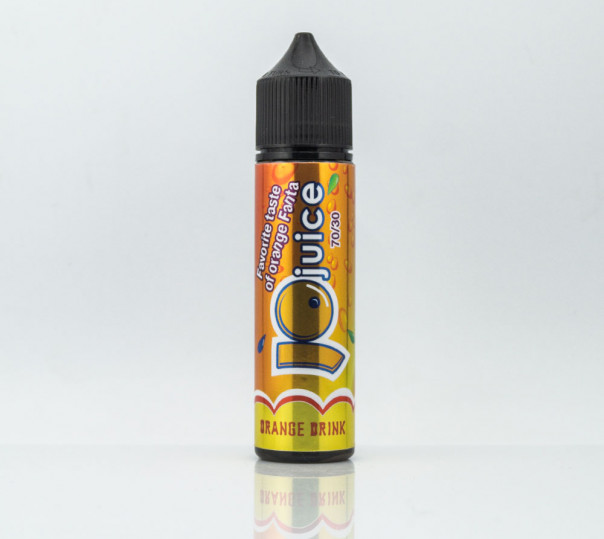 Рідина Jo Juice Orange Drink 60ml 3mg на органічному нікотині зі смаком апельсинової фанти